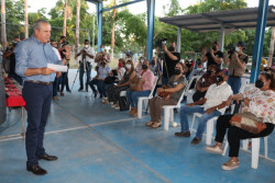 Alcalde electo de Ahome se reúne con grupos “PARQUES VERDES AHOME”