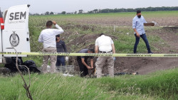 Asesinado y quemado encuentran a una  persona