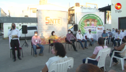 SNTE 53 seguirá con clases virtuales, señala que no hay condiciones para volver a las aulas