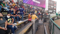Protección civil refuerza medidas sanitarias en estadios de beisbol