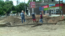 Se retrasan de nuevo trabajos en Avenida Gabriel Leyva