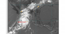 "Pamela" se debilita a Tormenta Tropical, pero se espera retome fuerza esta noche