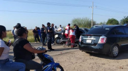 Accidente deja un hombre y una mujer lesionados