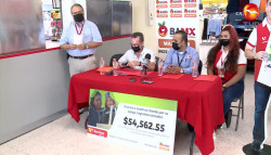 Banco de Alimentos de Mazatlán recibe donativo de campaña de redondeo