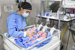 Nacen Trillizos en el HGR #1 del IMSS