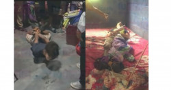 Amarran a joven "poseído" por jugar Free Fire en exceso (video)