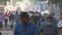 Sin filtro sanitario el ingreso al panteón 21 de marzo