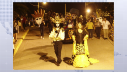 Se pasea la Calaca y la Catrina en la sindicatura de La Noria