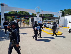 Decomisa SSPyTM 20 charolas de cerveza en panteón jardines del humaya