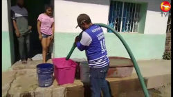 Siguen sin agua habitantes de Apoderado, Rosario