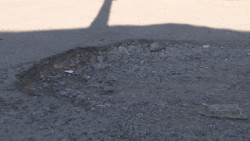 En mal estado calles del Infonavit barrancos