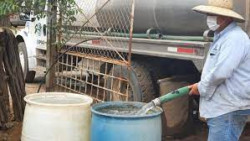 En este año JAPAC apoyo con agua a 101 comunidades afectadas por el estiaje