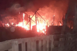 Fallece hombre en incendio en Navolato