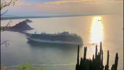 Llega crucero Majestic Princess, el primero de la semana.