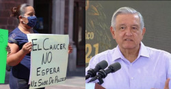 AMLO urge a sus funcionarios resolver el desabasto de medicinas contra el cáncer