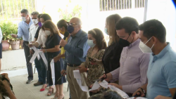 Pide alcalde en evento público fin de conflicto político
