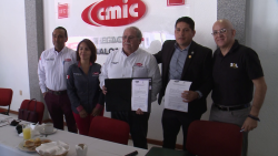 Firman convenio CMIC y AMPI