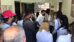 Acuden miembros del MAS a solicitar respuestas ante ayuntamiento