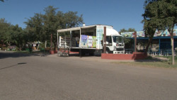 Llega el LibroBus a la Laguna del Náinari