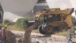 Avanzan a buen ritmo los trabajos en el Emisor Rubí