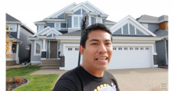 Se vuelve viral al mostrar la casa que compró en Canadá siendo albañil