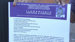 CONVOCAN A VIGILIA POR MARISOL; FEMINISTAS PIDEN JUSTICIA