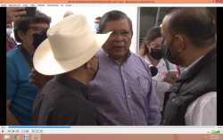 Se manifiestan productores de maíz