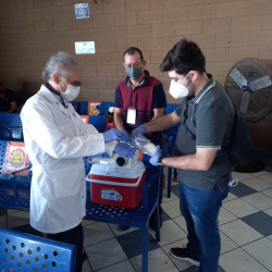 Sigue COEPRISS con monitoreo de aire  para detectar virus de Covid