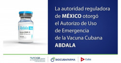 En México ya se podrá aplicar la vacuna cubana "Abdala"