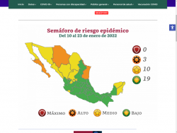 Sinaloa regresa a semáforo amarillo, Sonora se mantiene en ese mismo color