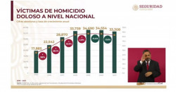 En 2021 disminuyeron los homicidios, pero aumentaron los feminicidios y violaciones