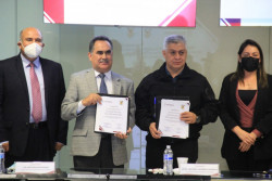 Firman convenio UAS y SSP de Sinaloa