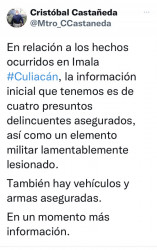 Un militar herido en el enfrentamiento en El Pozo Imala