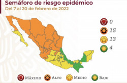 Sinaloa retrocede en semáforo covid