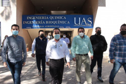Supervisa el Rector la rehabilitación de espacios en Ciudad Universitaria