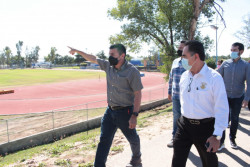 Supervisa el Rector de la UAS espacios deportivos en Ciudad Universitaria