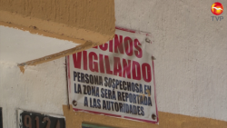 Vecinos de Villa Florida se organizan para vigilar la zona