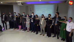 Helena Larsen toma protesta como presidenta de CANACINTRA Mazatlán