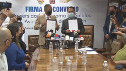 Firma convenio la UAS y el Ayuntamiento de Culiacán para que estudiantes realicen servicio social