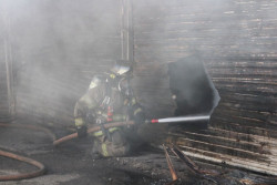 Se incendia el Tianguis del Héctor Espino