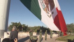 Conmemoran el día de la Bandera