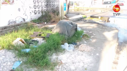 Basura y fuga en la colonia Olímpica