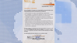 SNTE 27 mantiene latente paro general de labores para este Jueves