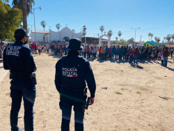Brindan corporaciones policiacas seguridad en fiestas tradicionales de cuaresma en Etchojoa y Huatabampo
