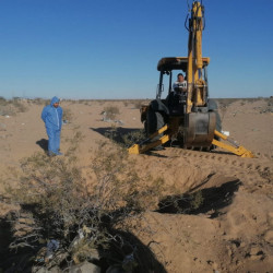 Trabaja la FGJE en identificación de restos localizados en SLRC y CO durante el fin de semana