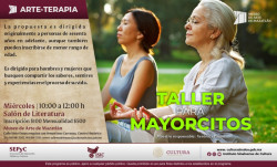 Taller Para Mayorcitos, propuesta artística para personas de la tercera edad