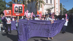 Manifestación pacífica en Culiacán
