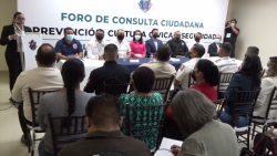 Se realiza foro ciudadano en seguridad pública