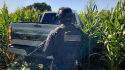 Policía Estatal recupera camioneta que, minutos antes, había sido despojada