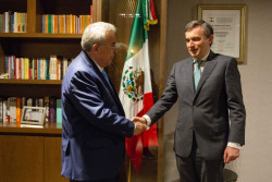 Rocha recibió la visita del embajador de Polonia